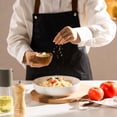 thumbnail image 3 of Kook 4-Pc Ceramic Pasta Bowl Set 40 Oz Stoneware Serving Bowls for Kitchen, White, 3 of 5