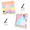 thumbnail image 4 of SaniMore for iPad Pro 11" 4th/3rd/2rd/1st Generation 2022/2021/2020/2018 Case with Pencil Holder, 3-Layer Protection Cover with Shoulder & Handle Strap Kickstand Protective Shell, ColorfulRosegold, 4 of 8