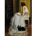 thumbnail image 1 of 5D DIY Mujer Gato Del Arte Artesanal 30x40cm, 1 of 9