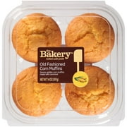 The Bakery Old Fashioned Corn Muffins, 4 ct, 14 oz