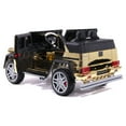 thumbnail image 6 of Moderno Kids Gold 12 V Mercedes Maybach G650 Powered Ride-On, 6 of 11
