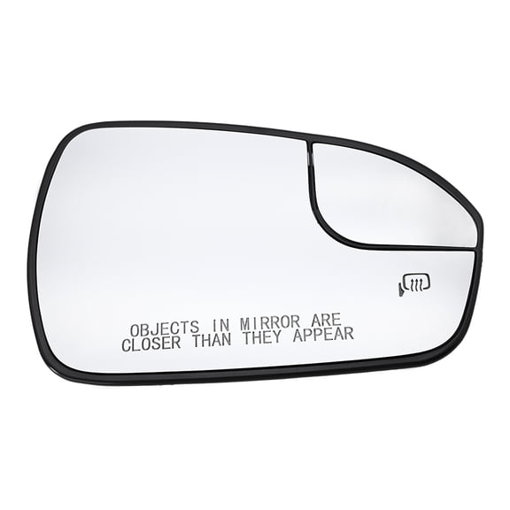 Rlfearl Passenger Side Heated Convex Mirror Glass With Blind Spot for Ford Fusion 2013 2014 2015 2016 2017 2018 2019 2020