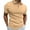 Khaki, variant on Henley Shirts Short Sleeve Mens A Shirts Mens Black Shirt Mens Tshirts Multipack White T-Shirt Mens Solid Cotton T Shirts