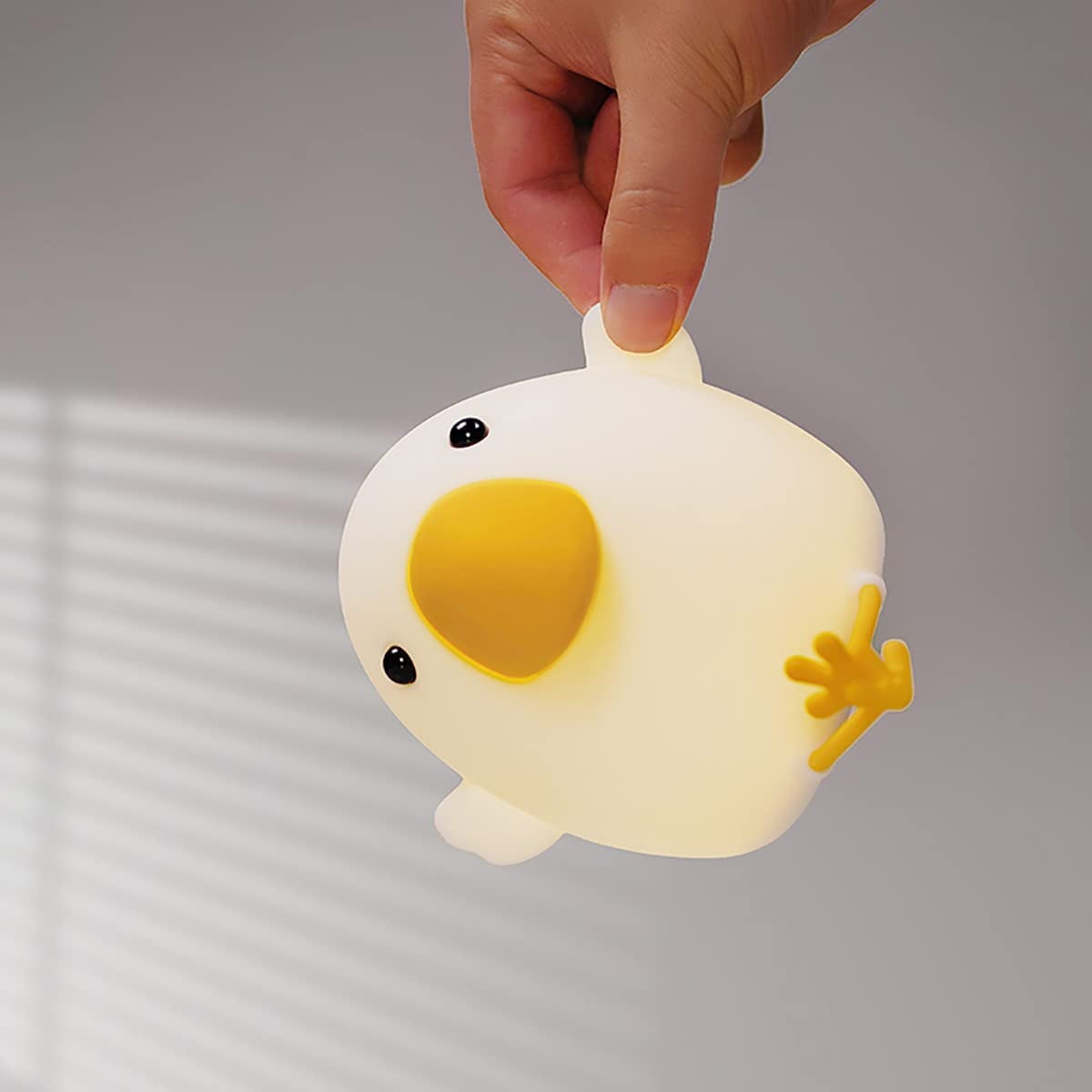 KOMI Kids Night Light, Cute Silicone Bird, Squishy LED Night Light for Bedroom and Kids Room Bird