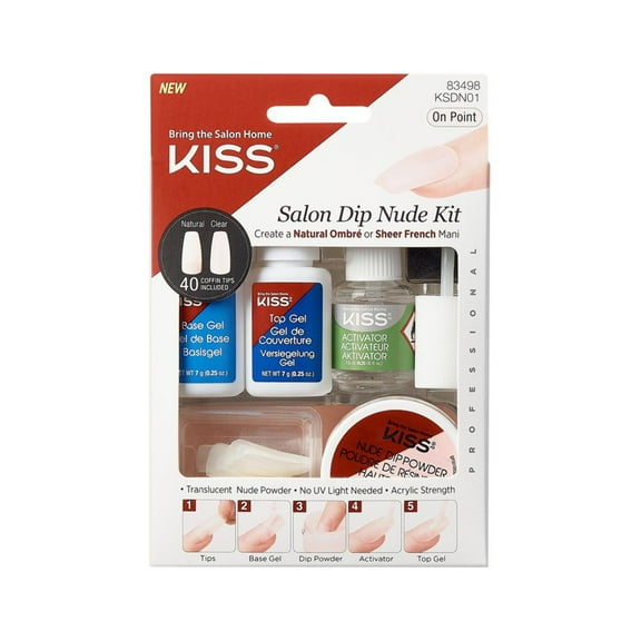 Kiss Salon Dip Nude Kit [KSDN01]