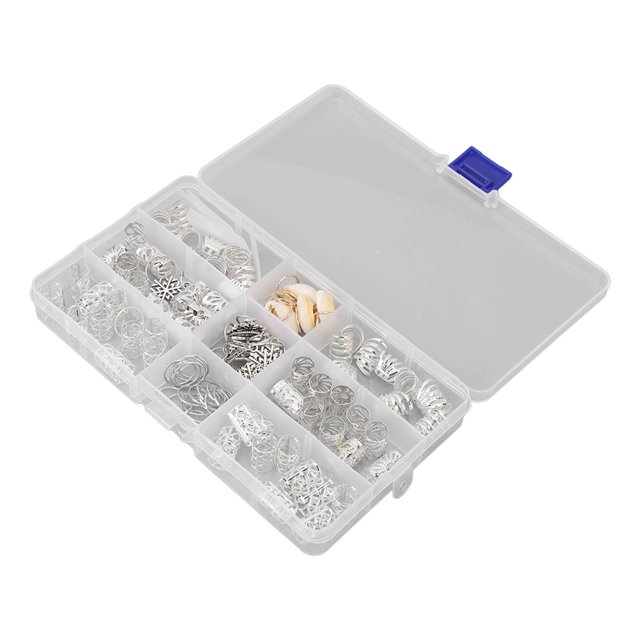 Clip para anillos de trenza para el cabello, 100 piezas, anillos para el cabello para rastas, cuentas para rastas, joyería para rastas, la mejor en su clase