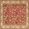 thumbnail image 1 of Ahgly Company Machine Washable Indoor Square Persian Brown Traditional Area Rugs, 8' Square, 1 of 4