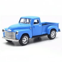 BESTSKY Alloy Car Model for Decoration Vintage Little Blue Truck Birthday Present Metal Pickup Old