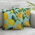 thumbnail image 3 of COMIO Lemon Pillow Covers Buffalo Plaid Home Love Decorative Throw Pillow Case Summer Fruit Cushion Cover Cushion Case for Home Office Farmhouse Indoor Outdoor Couch Sofa Bed, 3 of 5