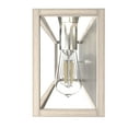 thumbnail image 5 of Hunter - Squire Manor 4-light Brushed Nickel, Medium Size Vanity Light, Dimmable, Modern Style, for Bedrooms, Dining, Living Rooms - 19676, 5 of 7