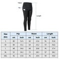 thumbnail image 5 of Leggings 2pcs Women Yoga Pants With Pockets Quick Dry High Waist Workout Leggings Running Pants, 5 of 7