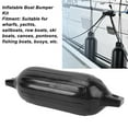 thumbnail image 4 of Marine Ribbed Buoys Docking Bumper Shield, Waterproof Inflatable Boat Bumper Kit UV Resistance  for Pontoon, 4 of 7