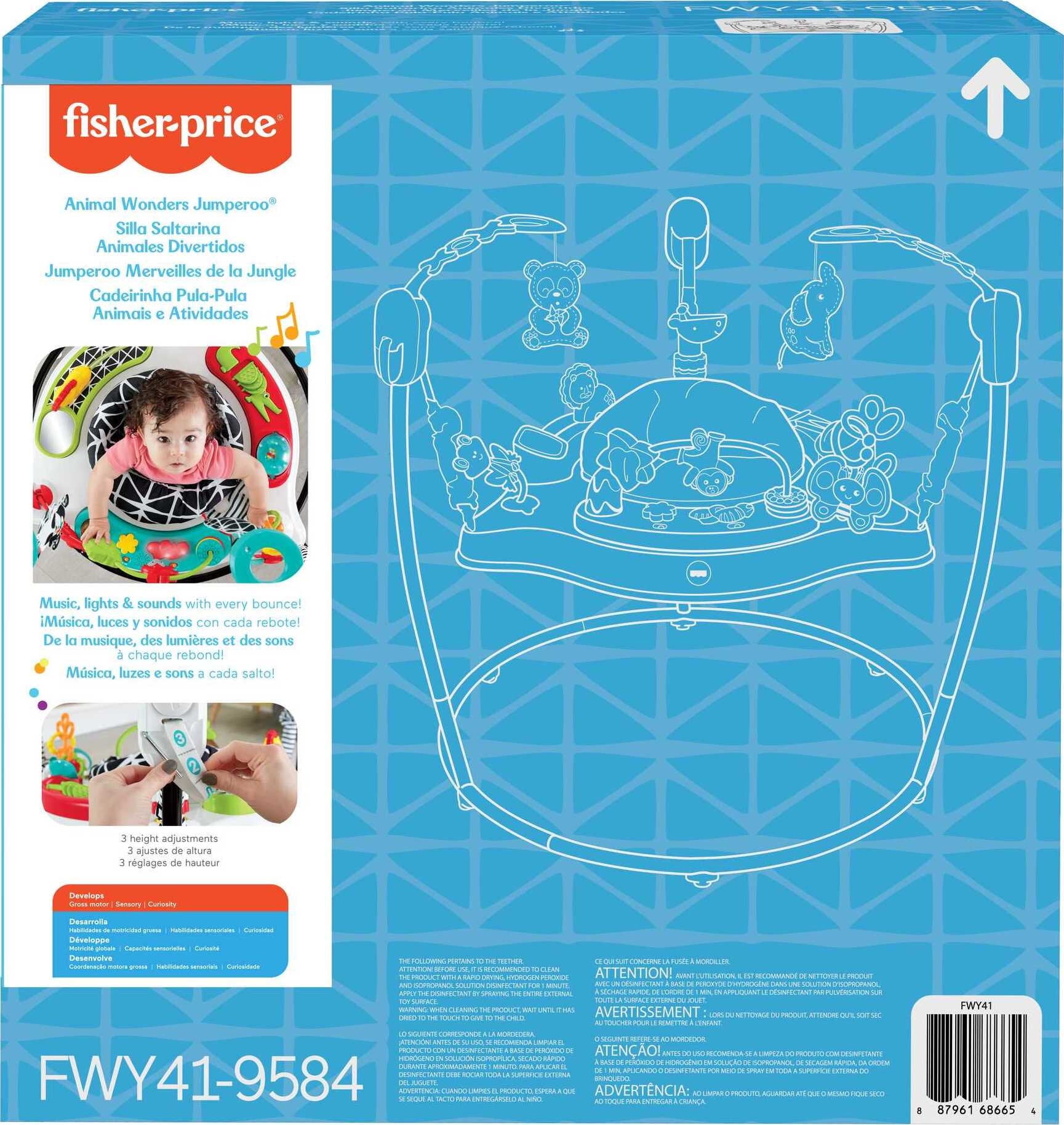Fisher Price Jumperoo Activity Center, Animal Activity