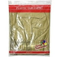 thumbnail image 2 of Gold  29"H X 14'L Plastic Disposable Party Table Skirt, 2 of 2