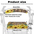 thumbnail image 6 of HELLHERO Sunflower Rollator Walker Seat Covers Removable and Washable Seat Back Cover and Easy to Clean Cover Only, 6 of 7