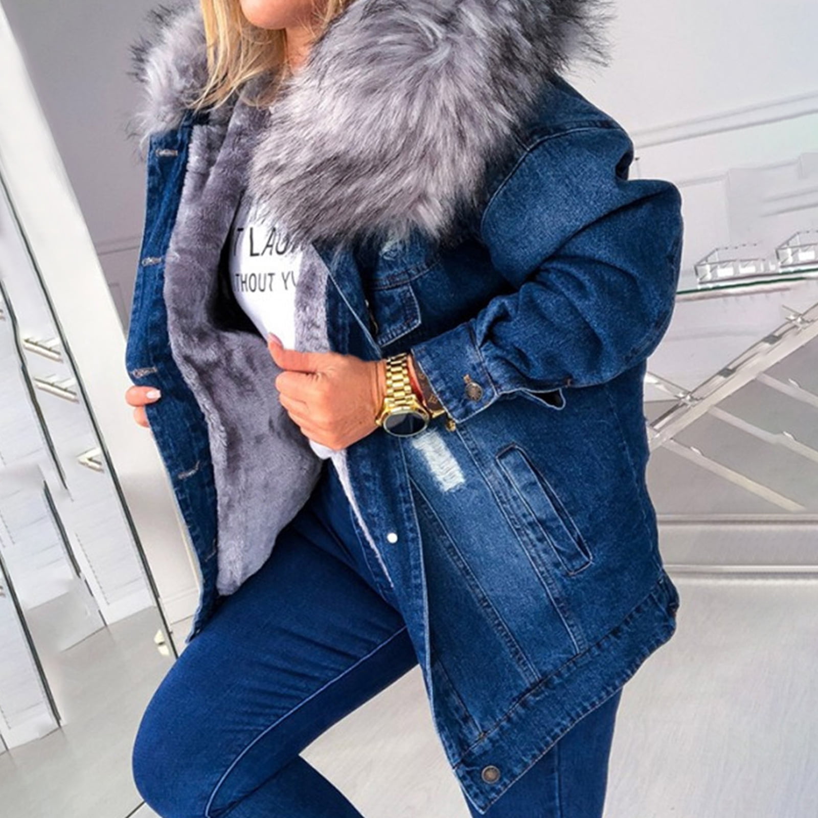 fur hooded denim jacket|OFF 69 