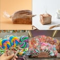 thumbnail image 5 of Firefly Hope 1000Pcs 4 Inch Plastic Twist Ties, Bread Bag Closure Ties for Packaging Bread, Candy, Cookies, Gift Bags & Party Supplies, Khaki, 5 of 5