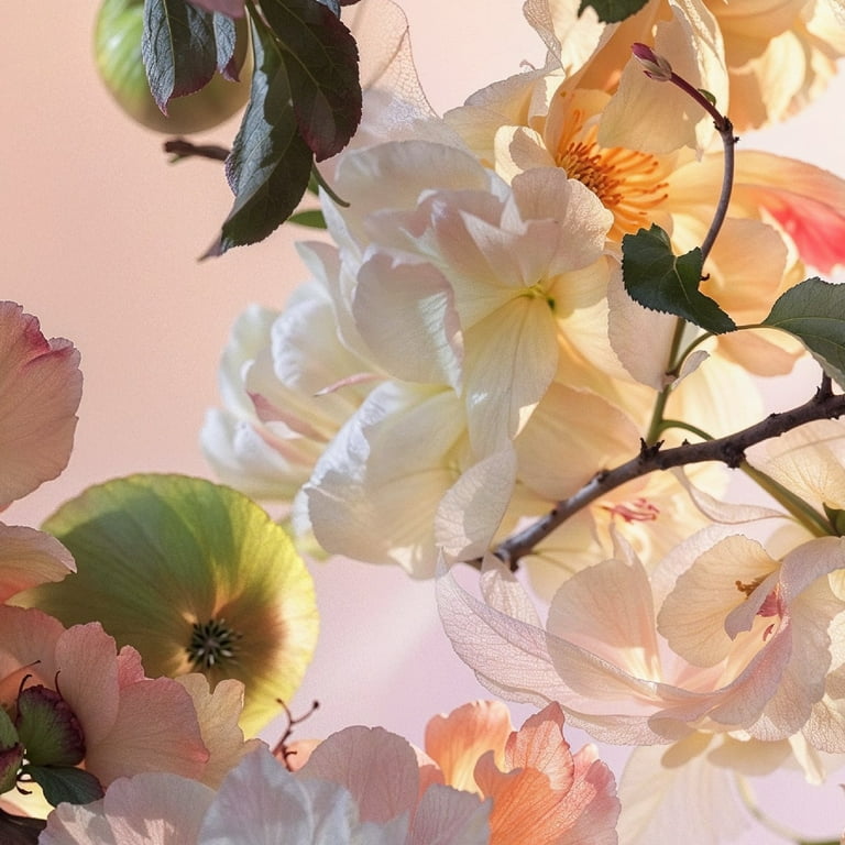 Fine'ry Fragrance Peony, Green Apple & Jasmine - Flower Bed Body