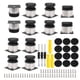 thumbnail image 1 of 12 piezas de patas de mesa para muebles de cocina Yuxing acero inoxidable con Almohadilla 1,97 x 1,97 pulgadas, 1 of 5