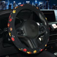 thumbnail image 3 of Funda universal para volante de coche, bordada, para decoración interior de vehículos, adecuada para hombres y mujeres, para las cuatro estaciones, 3 of 4