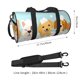 thumbnail image 2 of Balery Cute Dog In Bathtub1 Bolsa de Gimnasio para Mujeres y Hombres, Bolsa de Viaje Impermeable, Bolsa de Fin de Semana con Compartimento para Zapatos y Bolsillo Húmedo, 2 of 6