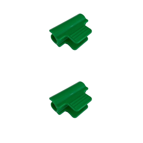 Scienceny Abrazaderas de tubo de plástico de 48 piezas para humidificación de plantas y abrazaderas de invernadero Vibe de selva tropical de 8 mm 2Conjunto