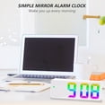 thumbnail image 4 of Digital Clock, LED Alarm Clock for Bedroom, Electronic Desktop Clock with Temperature Display, 4 of 6