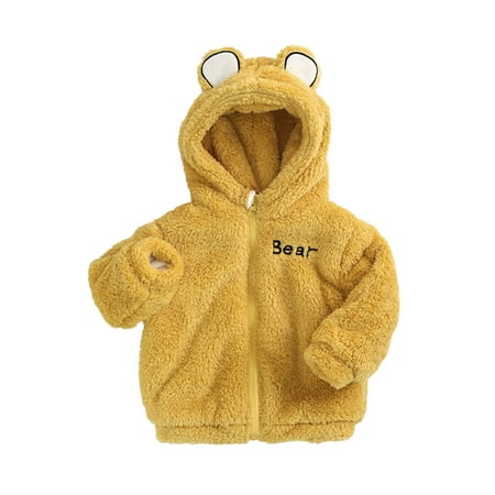 

Toddler Boys Coats Jackets Kids Baby Girls Autumn Winter Animal Print Cotton Long Sleeve Hooded Coat Jacket Clothes