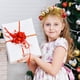 thumbnail image 4 of Diadema navideña decorativa, linda diadema con forma de sombrero para la punta del árbol de Navidad, ideal para fiestas navideñas., 4 of 6
