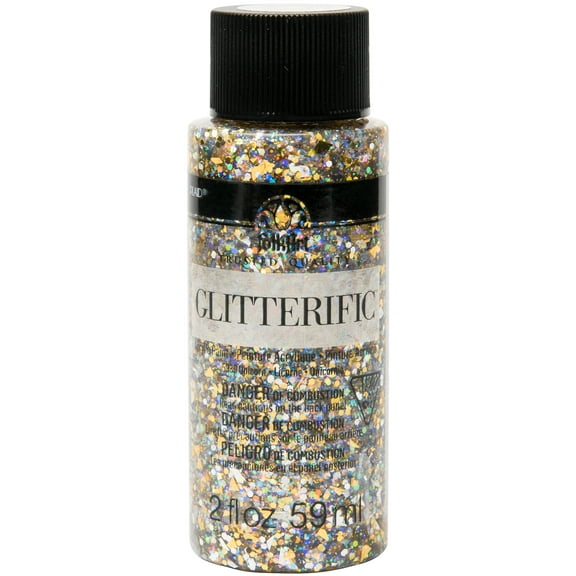FolkArt Glitterific Glitter Paint 2oz-Unicorn