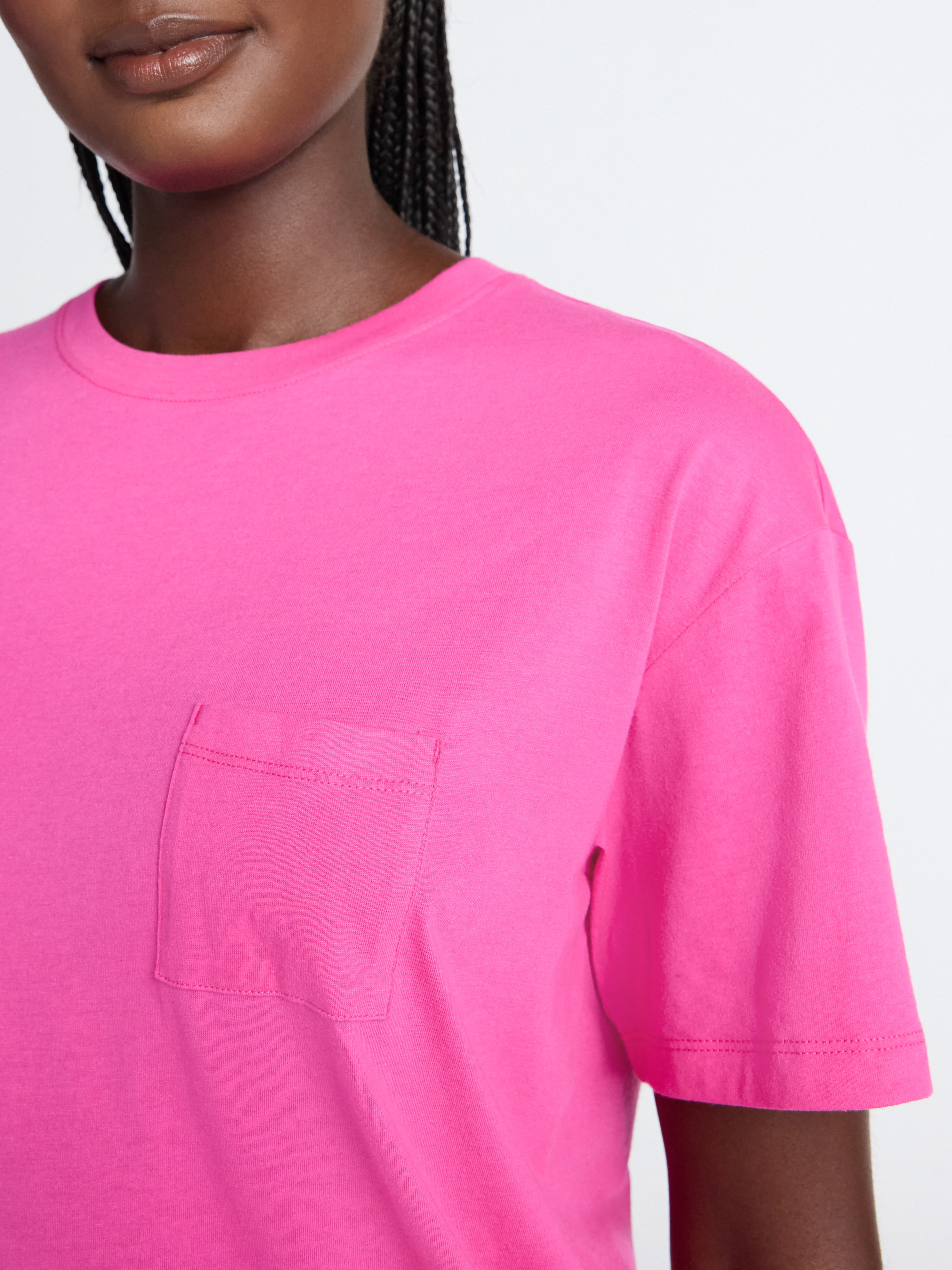 Joyspun Women's Sleep Tee with Short Sleeves, Sizes XS-3X