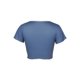 thumbnail image 4 of Txlixc, blusas cortas ajustadas casuales para mujer, camiseta con cuello redondo con patrón, Txlixc Sexy, 4 of 8