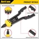 thumbnail image 4 of Kit de Herramientas para Tuercas Remachables HURRICANE de 41 cm con 130 Piezas de Tuercas, 4 of 7
