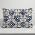 thumbnail image 5 of Creative Products Faded Blue Gray Medallions 14x20 Indoor / Outdoor Pillow, 5 of 9