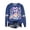 Dark Blue, variant on Leey-World Womens Halloween Shirt Long Sleeve Fall T Shirts Autumn Ghost Graphic Tees Thanksgiving Tops Fall Winter Womens Clothes
