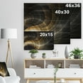 thumbnail image 5 of Design Art - Art de Lumière Fractale Jaune, 5 of 5