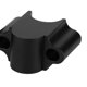 thumbnail image 3 of M Buder Elevador de Manillar de Motocicleta Universal 7/8 Pulgadas 22mm Abrazadera de Montaje de Aleación de Aluminio para Kawasaki Honda Suzuki, Ajuste de Altura 30mm (Negro), 3 of 9
