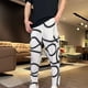 thumbnail image 4 of Puntoco Pantalones deportivos elásticos para hombre, pantalones deportivos informales con pierna ajustada para exteriores, 4 of 7