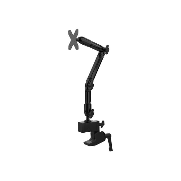 CTA Digital Custom Flex Desk Clamp Mount with VESA Plate - Mounting kit (security enclosure, VESA plate, custom flex arm, wedge clamp base, wedge insert) - for tablet - metal - desktop, pole mount