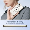 thumbnail image 7 of JETech Electroplated Case for iPhone 14 6.1-Inch, Camera Lens Full Protection, Compatible with MagSafe Wireless Charging, Shockproof Soft TPU Phone Cover (Starlight), 7 of 7