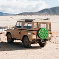 thumbnail image 4 of Fotbe Bamboo Spare Tire Cover Thickening Universal Fit for Jeep, Trailer, RV, SUV, Truck, Tough Tire Wheel Soft Cover-16 inch, 4 of 8
