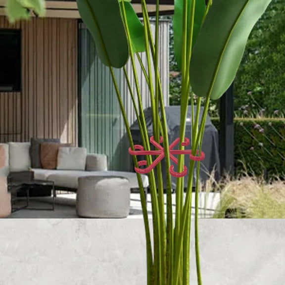 Masteelf 12 pcs Versatile Plant Stem Support Holder Climbing Houseplant Stem Supports Plastic Plant Climbers Stem Holders Flower Plant Stakes Trellis Stem Holder