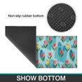 thumbnail image 6 of Pioneer Flower Floral Print Pattern Kitchen Rugs Sets Of 2, Anti Fatigue Non Slip Washable Floor Mats for Kitchen Sink Laundry, 17X30 Inch + 17X47 Inch, 6 of 6
