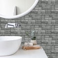 thumbnail image 6 of 7Pcs Retro Tile Stickers Stick Backsplash Tiles Self-Adhesive Sticker Brick Sticker Decoration Tile Decals Removable Marble Wall Stickers for Home Kitchen Toilet Living Room Furniture Sticker Type 15, 6 of 6