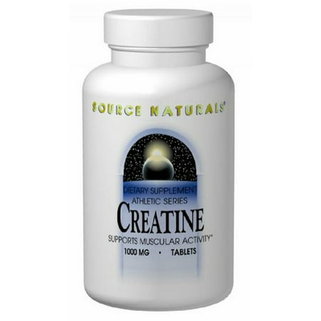 Creatine 1000mg Source Naturals, Inc. 50 Tabs (Best Natural Source Of Creatine)