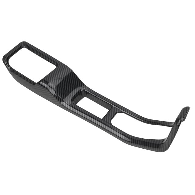 Gear Shift Panel Trim Centre Console Panel Trim Gear Panel Sticker Handbrake Panel Cover Car Interior Trim Console Gear Shift Panel Cover Trim Carbon Fiber Style Sticker Fit For ANGGREK Otros