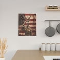 thumbnail image 6 of Sikiie Patriotic Deer Soldier Salute Print Canvas Decorative Hanging Painting, Anti-shrinkage Hanging Frame, Suitable for Home, Office Wall Decorations, 6 of 6