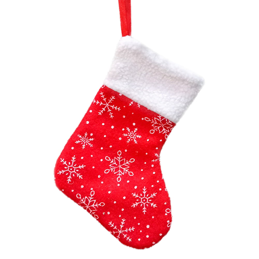 Baywell Christmas Decorations Mini Christmas Stockings 1 Pack, Small ...