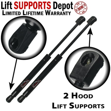 Mercury Grand Marquis Differential - Qty 2 Fits Mercury Grand Marquis 1998 To 2005 Front Hood Lift Supports