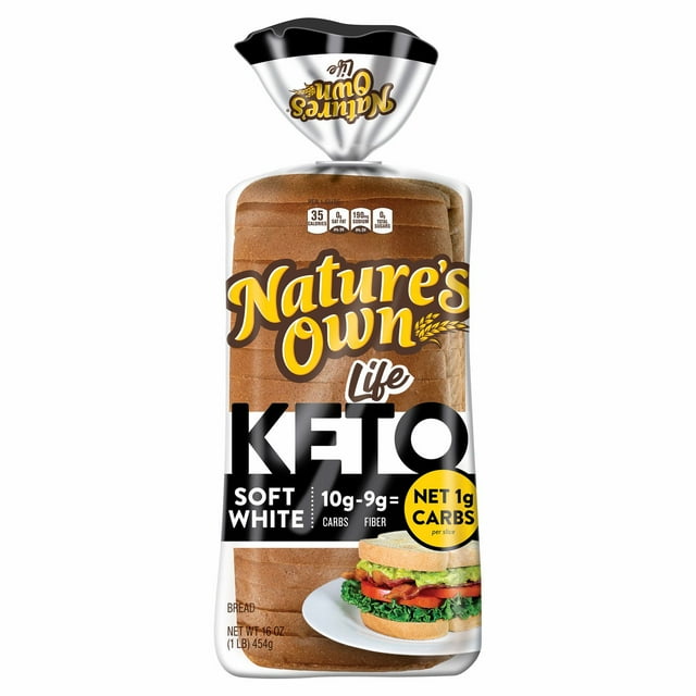 Nature’s Own Keto Soft White Bread, 16 oz.